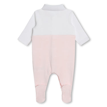 Mameluco para bebé niña rosa Boss